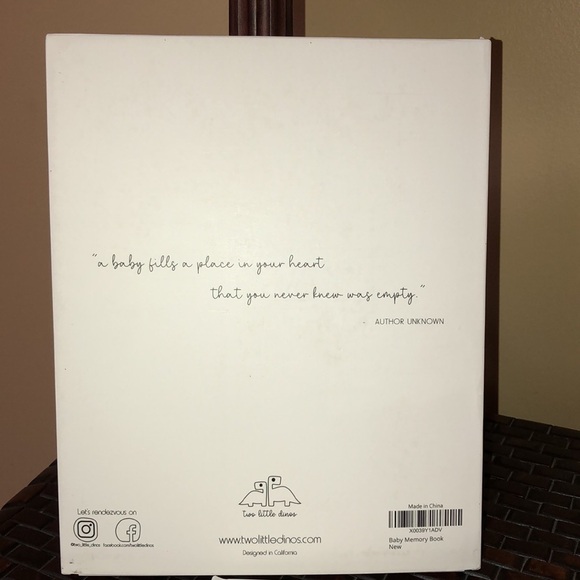 Baby Memory Book to capture your baby’s special moments and milestones. NIB - Picture 4 of 7